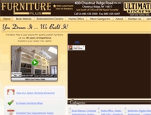 Tablet Screenshot of furnitureplusny.com